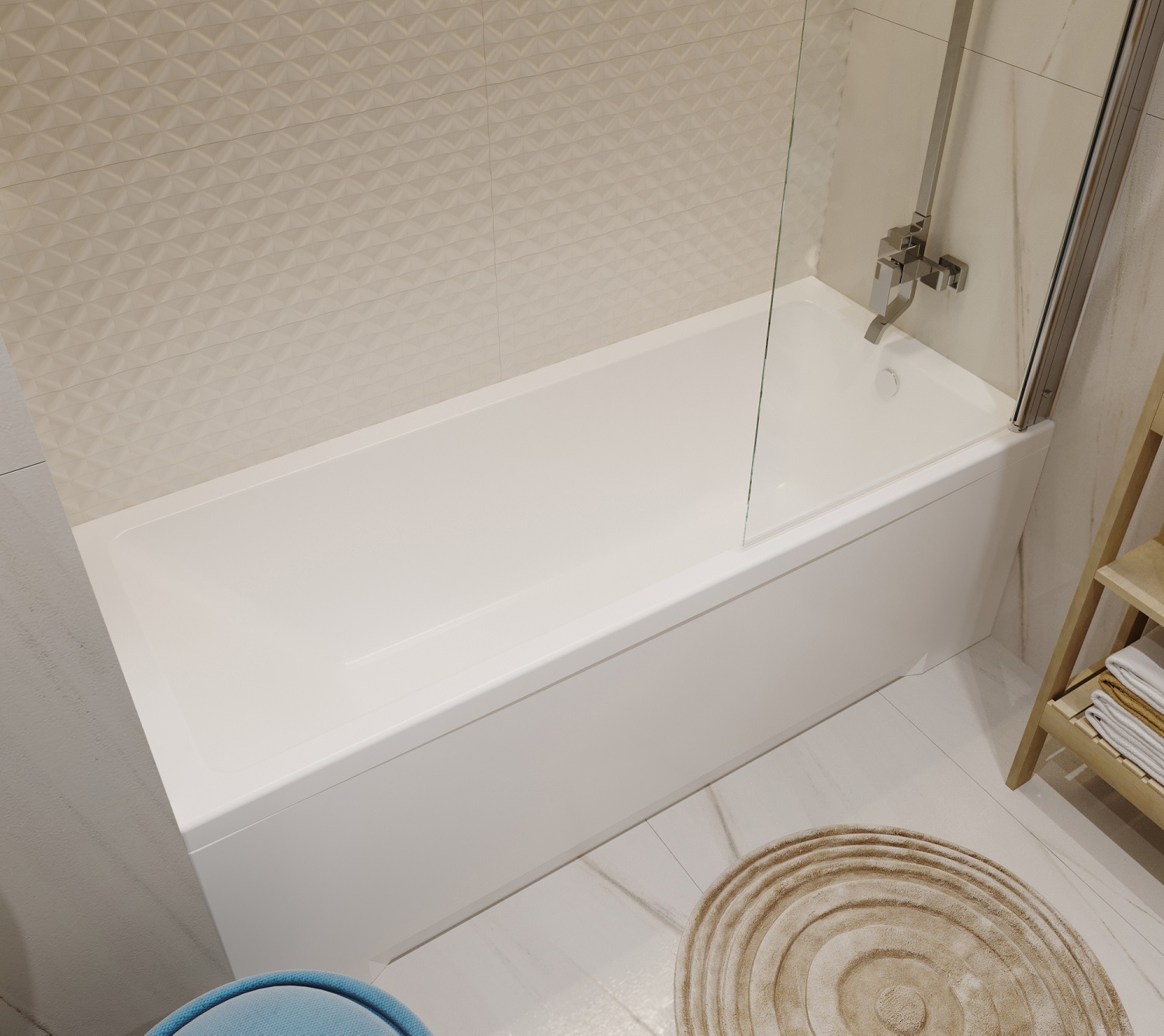 Аура -  новая модель в линейке прямоугольных ванн Triton