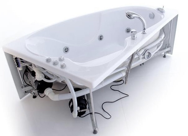 Гидромассажная ванна: условия установки оборудования