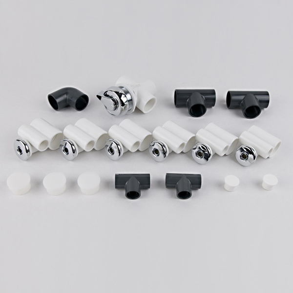 Комплект спинного массажа с краном переключателем